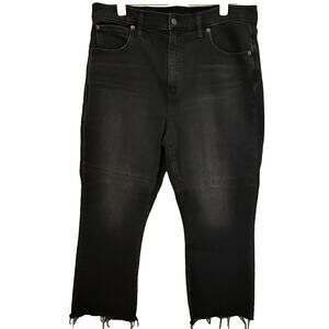 Gap Kick Fit High Rise Denim Raw Hem Jeans Women's Size 16 / 33